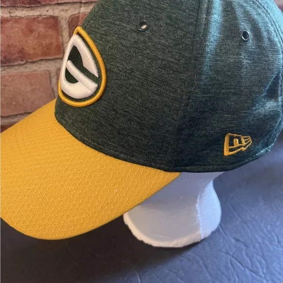 Green Bay Packers New Era 39Thirty M/LGreen Hat - Picture 9 of 9